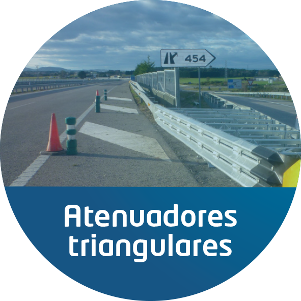 Atenuadores de impacto triangulares