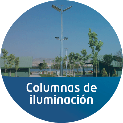 Columnas de iluminación