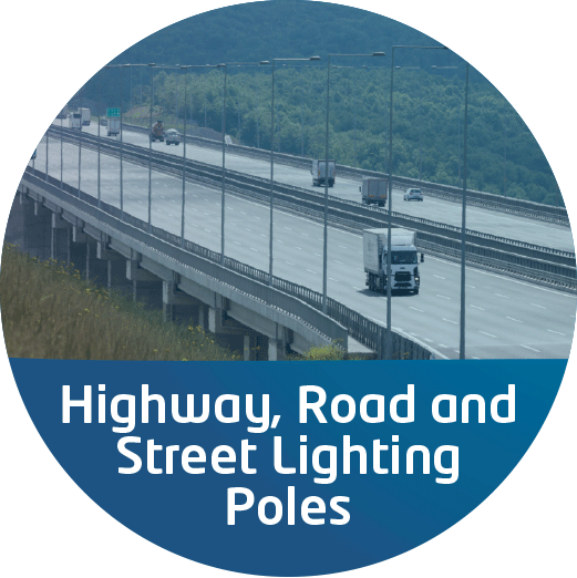 HIghway, Road and Street Lighting Poles