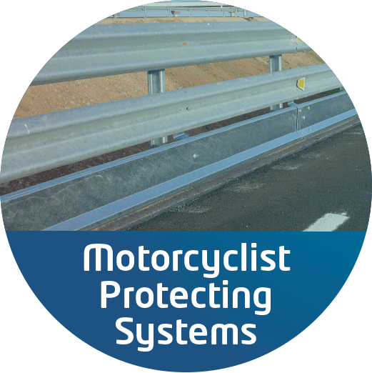 Motorcyclist protecting systems