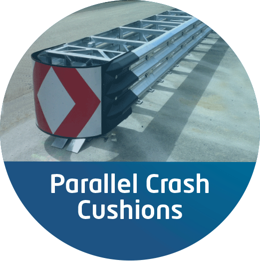 Parallel Crash Cushion