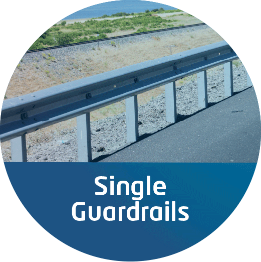 Road guardrail