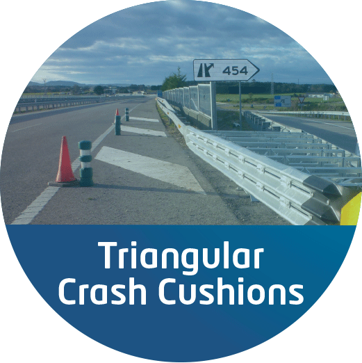 Triangular Crash Cushions