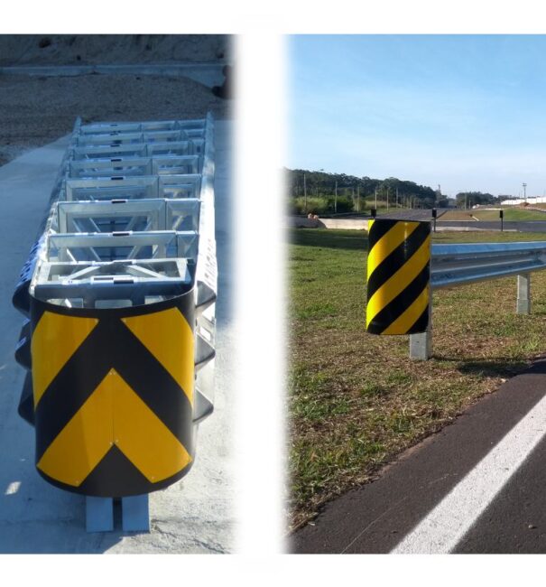 Terminal de impacto y atenuador de Road Steel